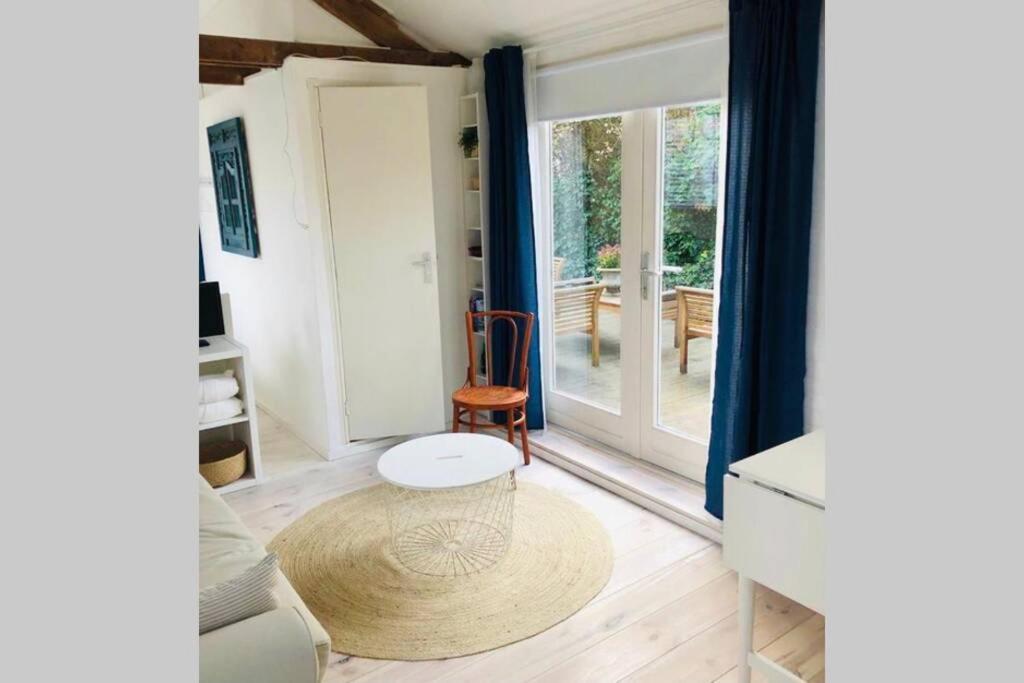 דורדרכט Tiny House In Tuin Van De Statige Villa Mariahof מראה חיצוני תמונה