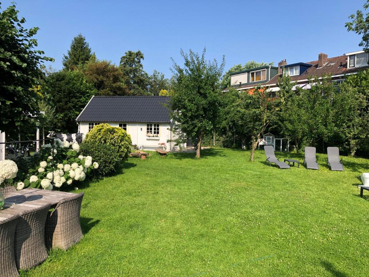 דורדרכט Tiny House In Tuin Van De Statige Villa Mariahof מראה חיצוני תמונה
