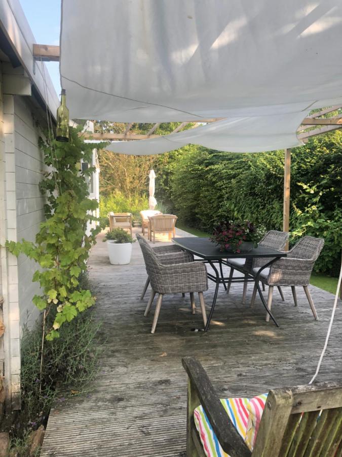 דורדרכט Tiny House In Tuin Van De Statige Villa Mariahof מראה חיצוני תמונה