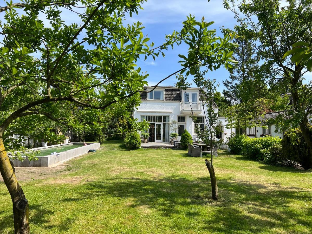דורדרכט Tiny House In Tuin Van De Statige Villa Mariahof מראה חיצוני תמונה